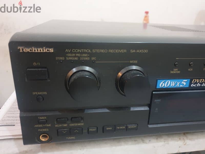 technics amplifier 5.1 3