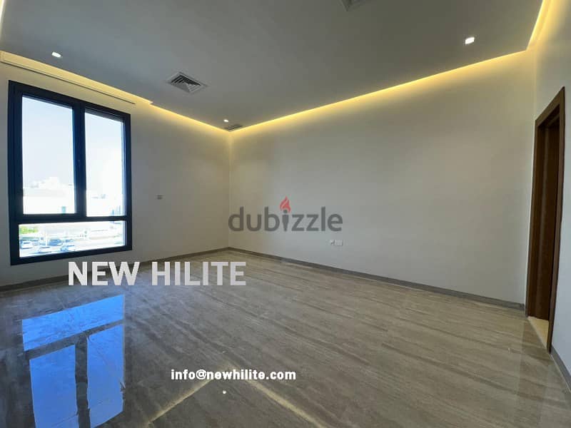 BRAND NEW FIVE BEDROOM TRIPLEX WITH ROOF FOR RENT IN AL FUNAITEES 8