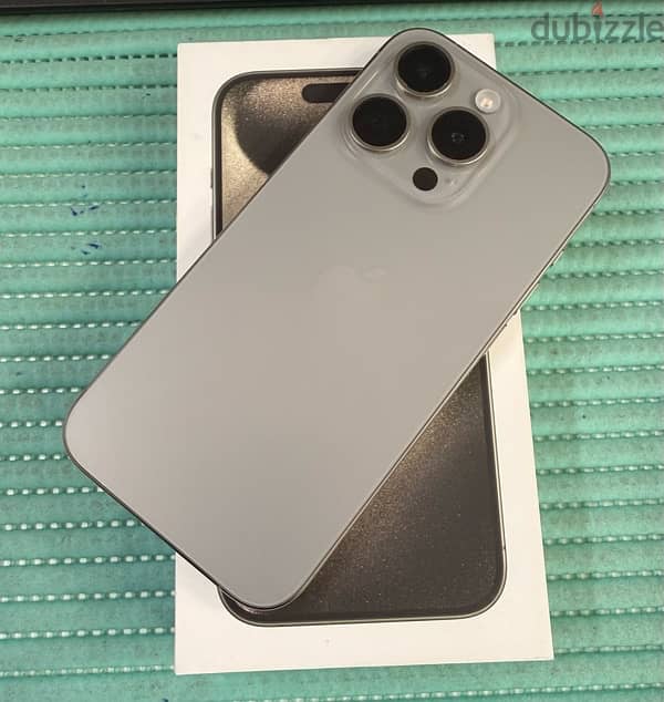 iPhone 15 Pro 5G 256 GB Natural titanium Used! 3