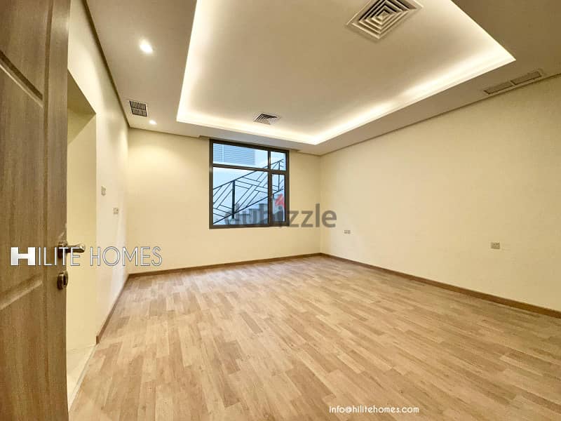 FOUR BEDROOM BASEMENT FLOOR WITH PRIVATE SWIMMING POOL IN QORTUBA 1