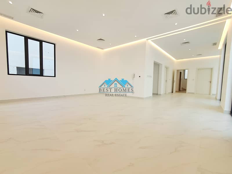 Brand New Modern 4 Bedrooms Floor in Abu Fatira 0