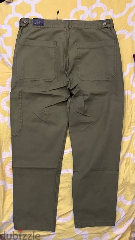 Letman Collection - Army Green Carpenter trouser pants 1