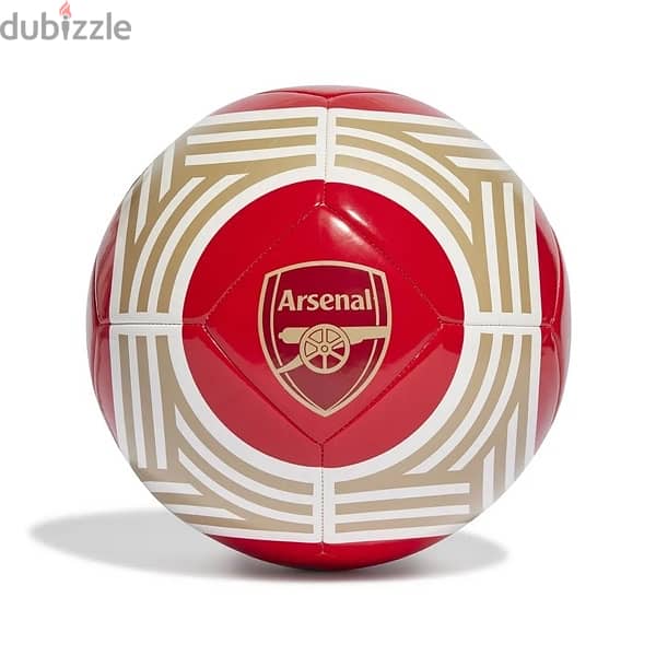 Arsenal red/golden Adidas Football 3