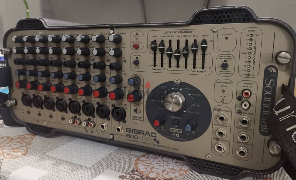 Soundcraft GIGRAC - 600 Powered PA Mixer 2