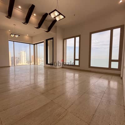 Full floor with direct sea view for rent in Al Shaab Al Bahri Block 8