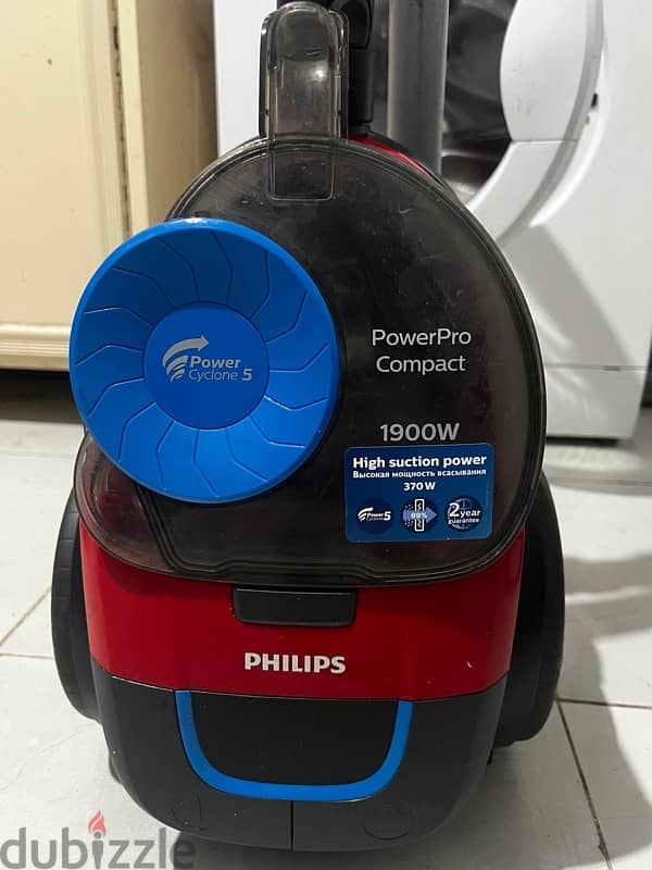 philips powerPro compact 1900 w 0