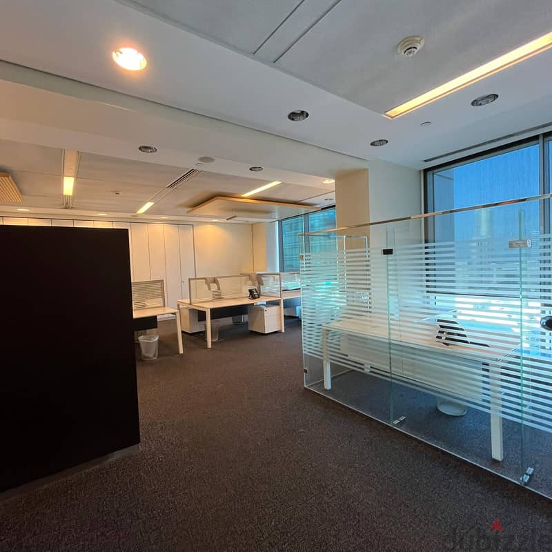 Half a commercial floor for rent in sharq Block 7 2