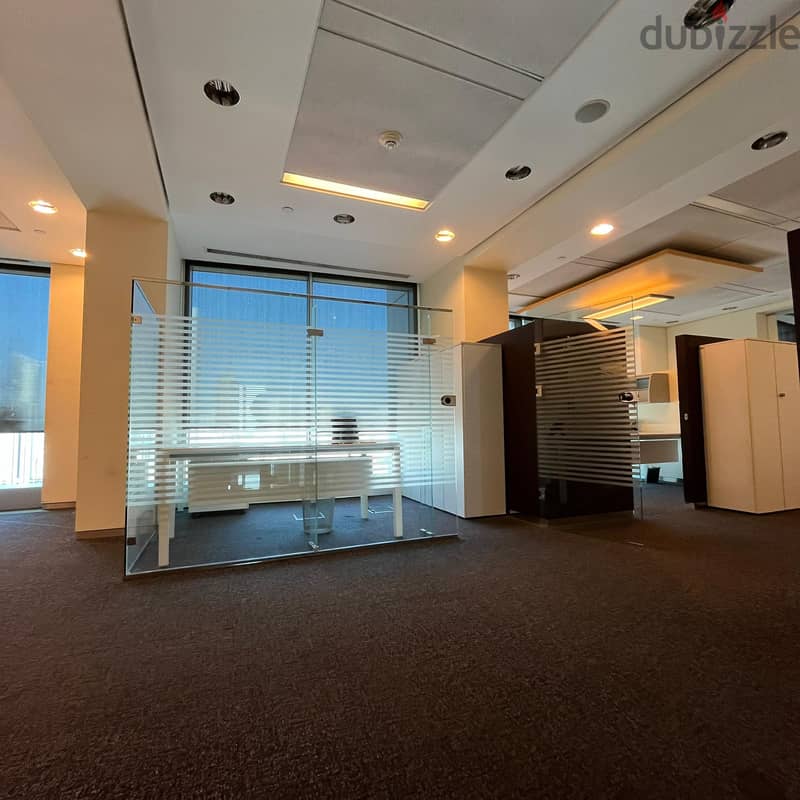 Half a commercial floor for rent in sharq Block 7 3