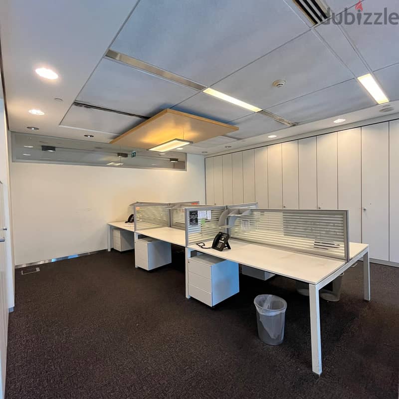 Half a commercial floor for rent in sharq Block 7 8