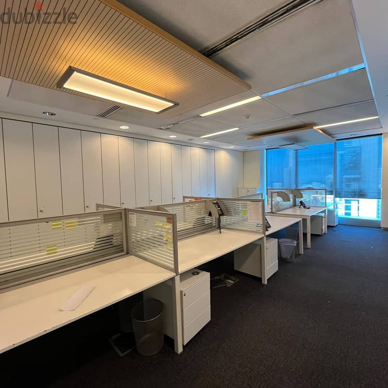 Half a commercial floor for rent in sharq Block 7 9