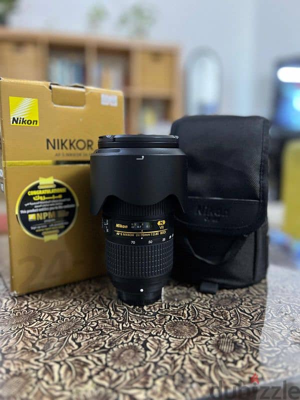 Nikon AF-S 24 to 70 mm F/2.8E ED VR 0