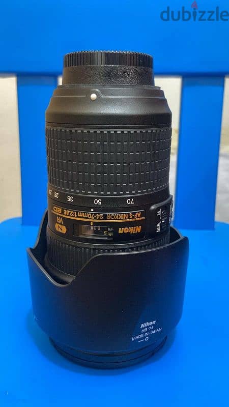 Nikon AF-S 24 to 70 mm F/2.8E ED VR 4