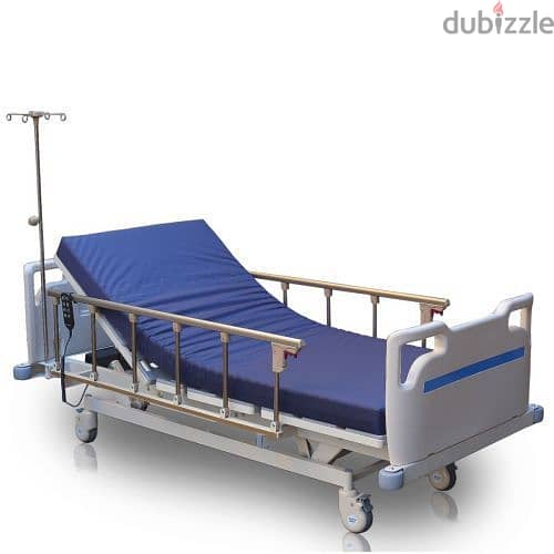 4-Motion Electric Medical Bed with Sponge Medical Bed Mattress 0