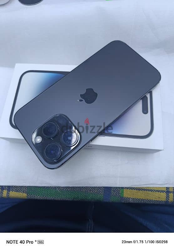 I phone 14pro 256gb battery 89 very good condition not open 0