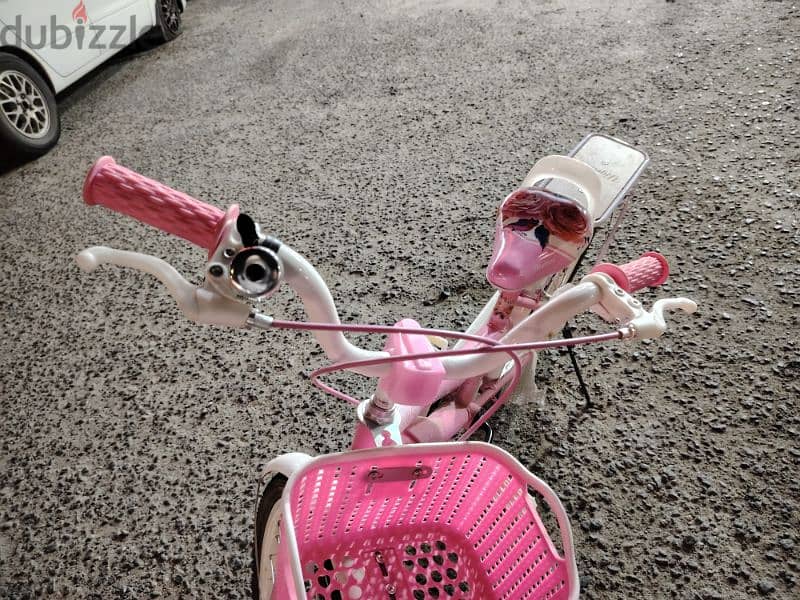 Charming Pink Kids' Bicycle with Basket – Perfect for Girls! 1