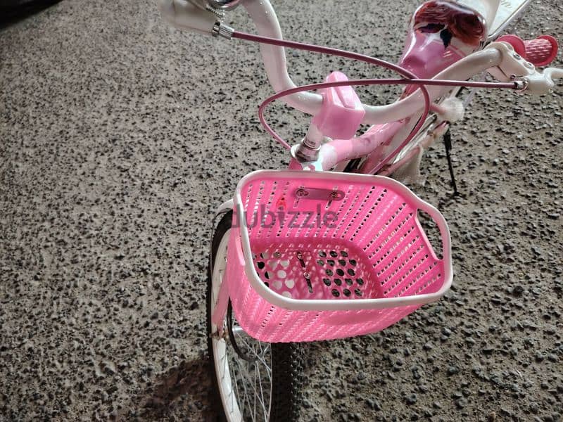 Charming Pink Kids' Bicycle with Basket – Perfect for Girls! 3