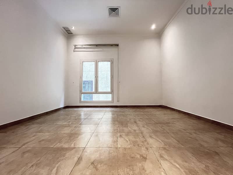 Mangaf – bright, spacious, unfurnished three bedroom floor 8