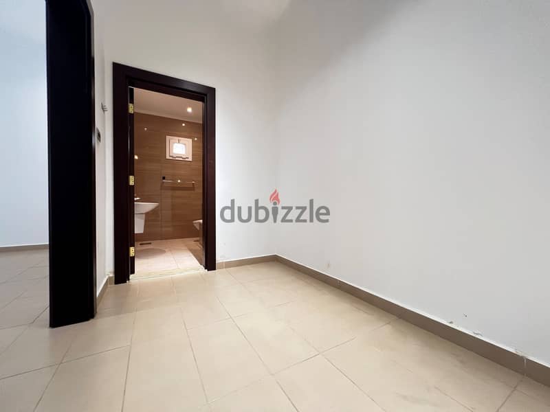 Mangaf – bright, spacious, unfurnished three bedroom floor 10