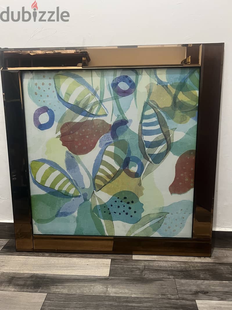 Wall art frame from Home center for sale 0