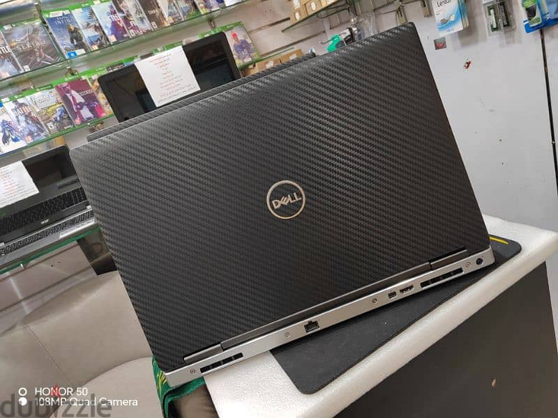 dell precision core i7 HQ 9 generation Ram 16 Hard ssd ديل جيل تاسع 3