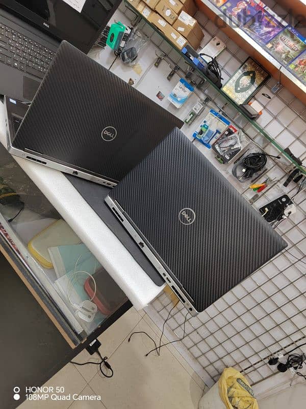 dell precision core i7 HQ 9 generation Ram 16 Hard ssd ديل جيل تاسع 7