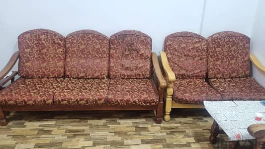 7 seated  sofa set