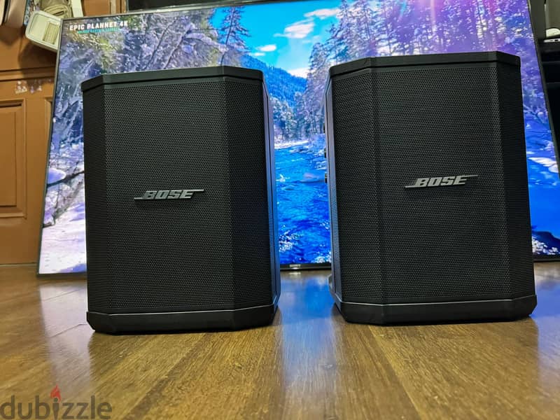 Two Bose S1 Pro with Yamaha Sub 3