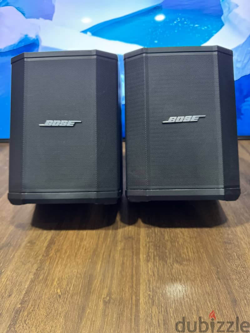 Two Bose S1 Pro with Yamaha Sub 4