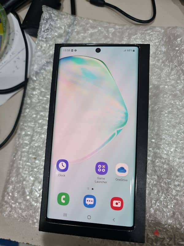 samsung note 10 256 giga like new with box 1