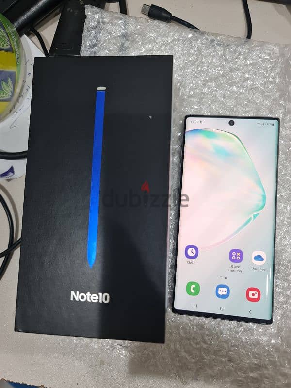 samsung note 10 256 giga like new with box 2