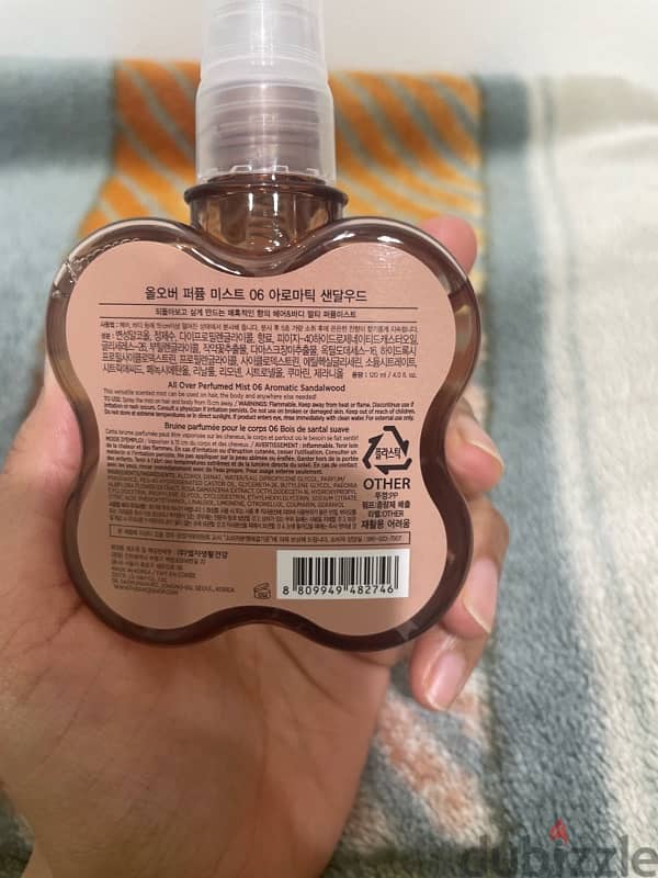 the faceshop perfumed mist 1