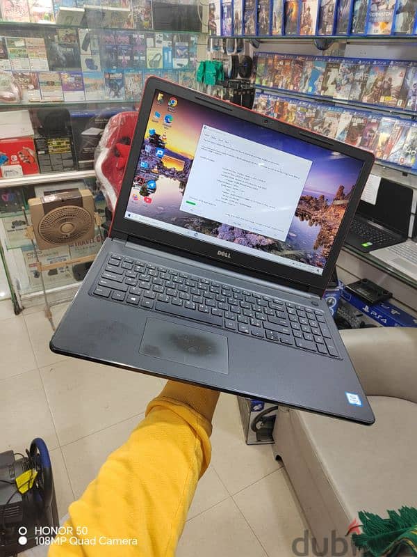 dell inspiron core i3 6 generation Ram 8 ddr4 Hard 500 ديل جيل سادس 3