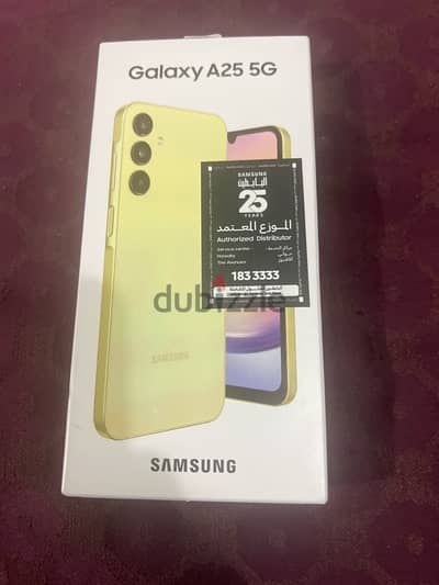 Samsung a25 5G 256gb brand new