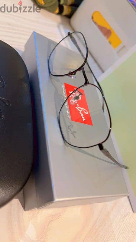 Original Frame Rayban eyeglass  أصلي مع الكفاله إطار ريبان طبي 0