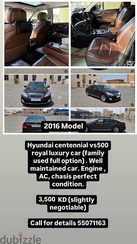 Hyundai Centennial 2016 Model 0