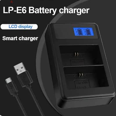 Canon battery LP-E6 battery charger