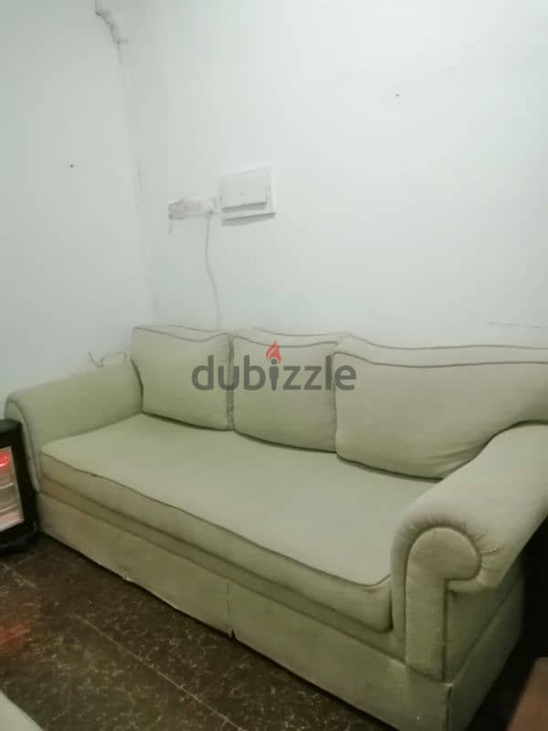 I kea 3 seater 2 piece sofa for sale 0