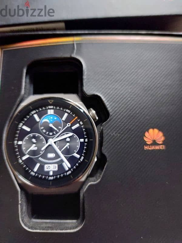 huawei watch GT-3 pro titanium, very light used,excellent condition 0