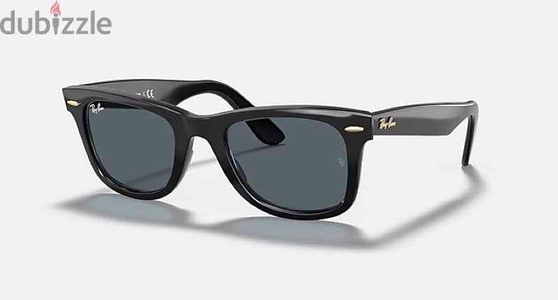 rayban wayfrayer black with grey lens 0