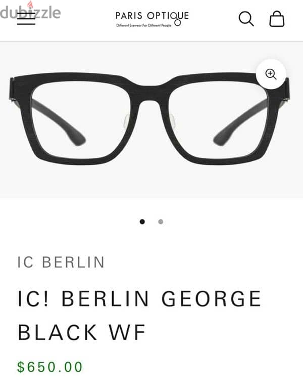 ( ic ! Berlin george ) origenal glasses like new 2