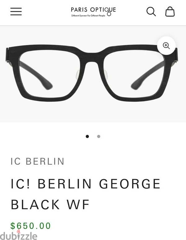 ( ic ! Berlin george ) origenal glasses like new 2