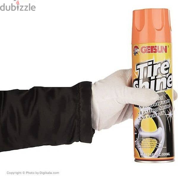 Getsun Tire Shine Spray 2