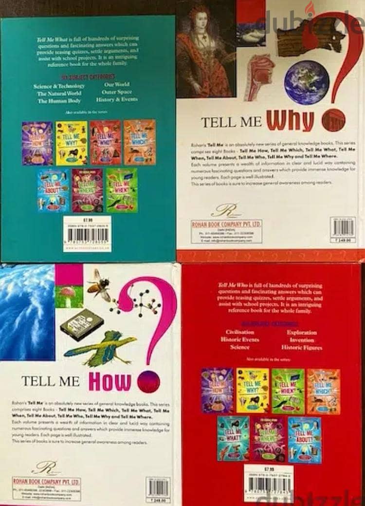 Tell Me? Series -Science Books (Pre-Teens & Kids) 1