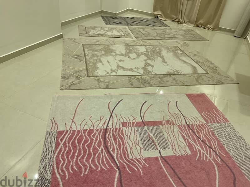 Use Carpets 6 pieces - سجاد مستعمل ف قطع 2