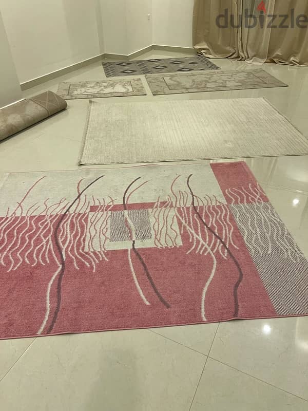 Use Carpets 6 pieces - سجاد مستعمل ف قطع 5