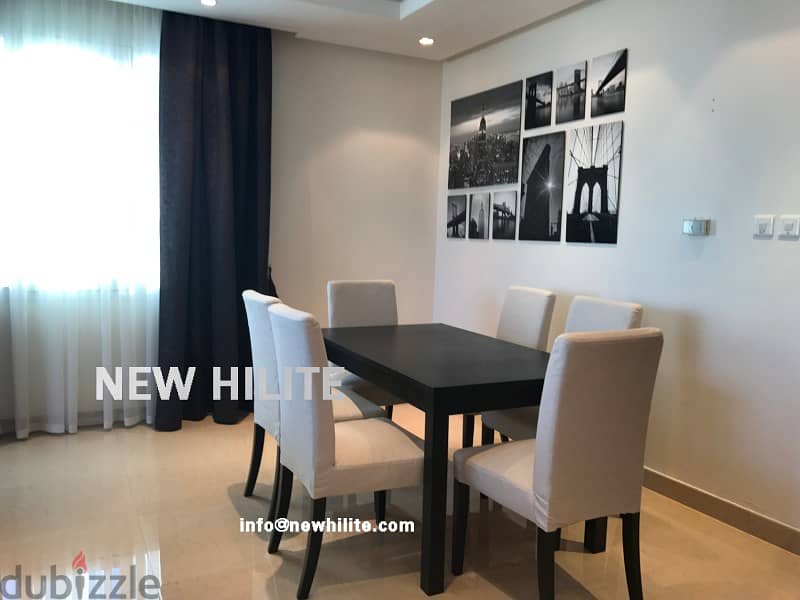 SEA VIEW FULL FLOOR FURNISHED 2 BEDROOM APARTMENT IN FINTAS 1