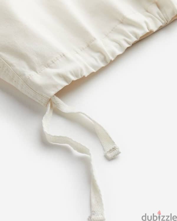 H&M white cargo pants 2