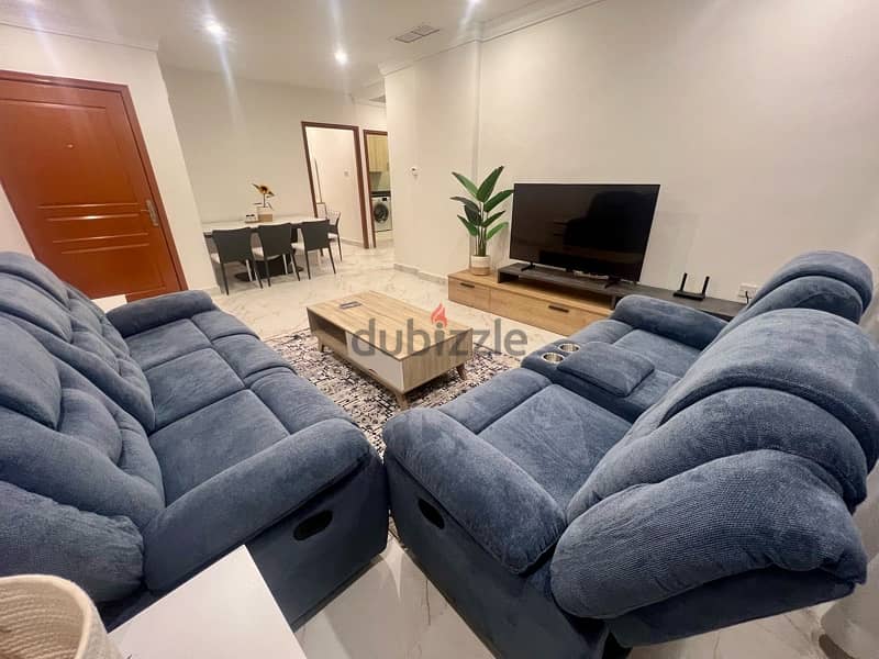 Deluxe Fully Furnished 2 BR in Mangaf 7