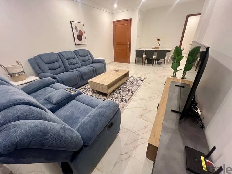 Deluxe Fully Furnished 2 BR in Mangaf 8