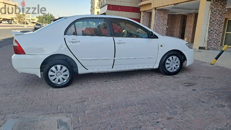 Toyota Corolla 2007. Urgent Sale Toyota COROLLA 2007. (1.6). Duty Used. . 5